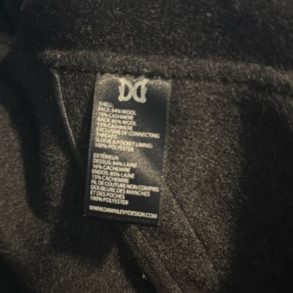 dawn levy cashmere blend wrap coat - Picture 5 of 8